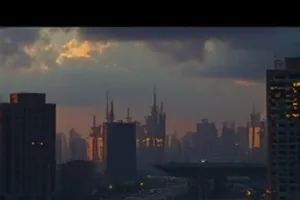 桥下人间纪录片封面，城市高架桥下的临时住所